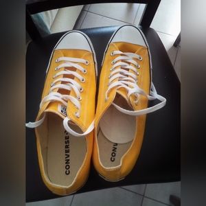 Converse Yellow All Stars Size 13